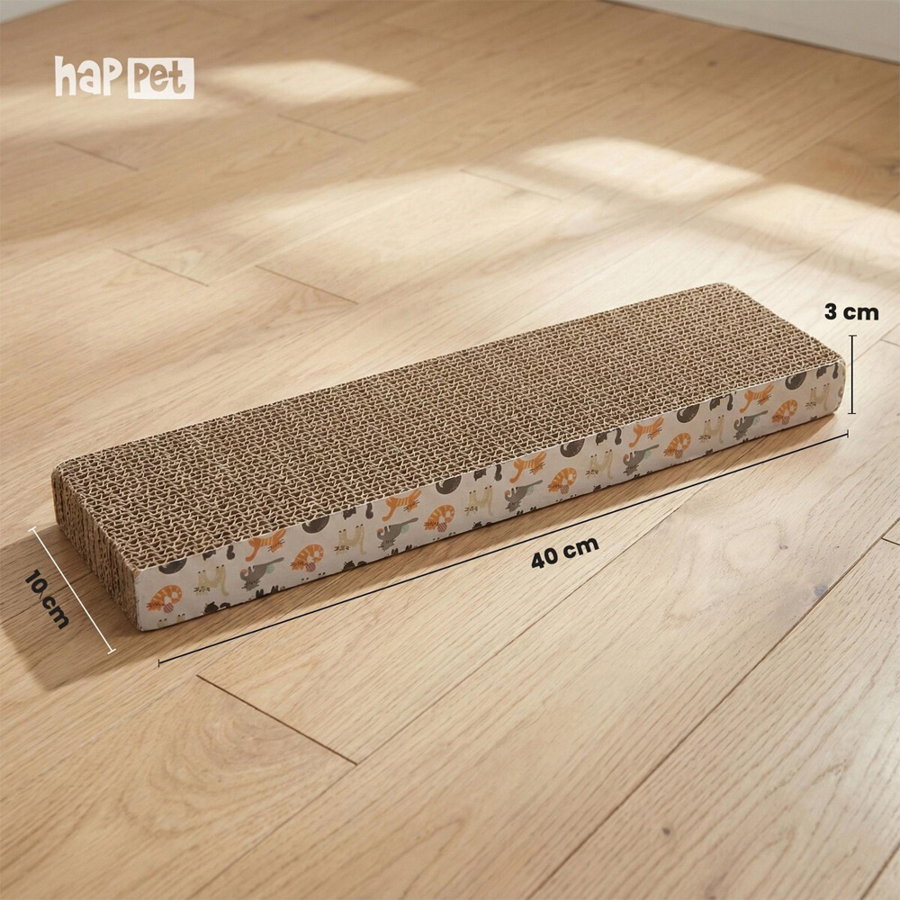 Happet Drapak Kartonowy Sarafina 48cm Ekologiczna Zabawka